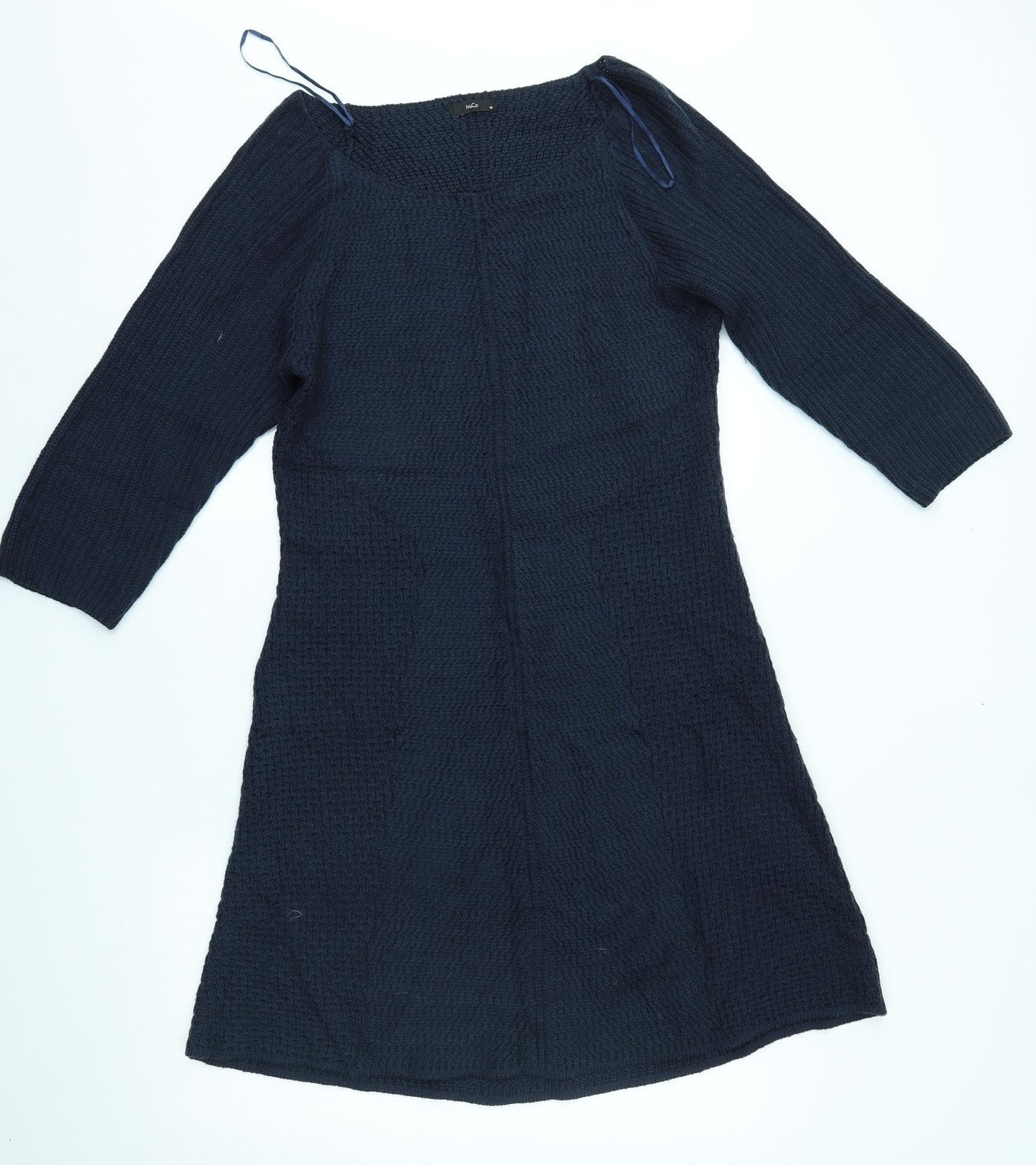 M&Co Womens Blue   Jumper Dress  Size 16