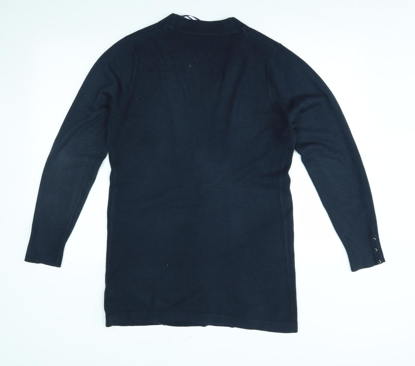 M&S Womens Blue   Cardigan Jumper Size 16  -