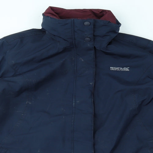 Regatta Womens Blue   Anorak Coat Size 16