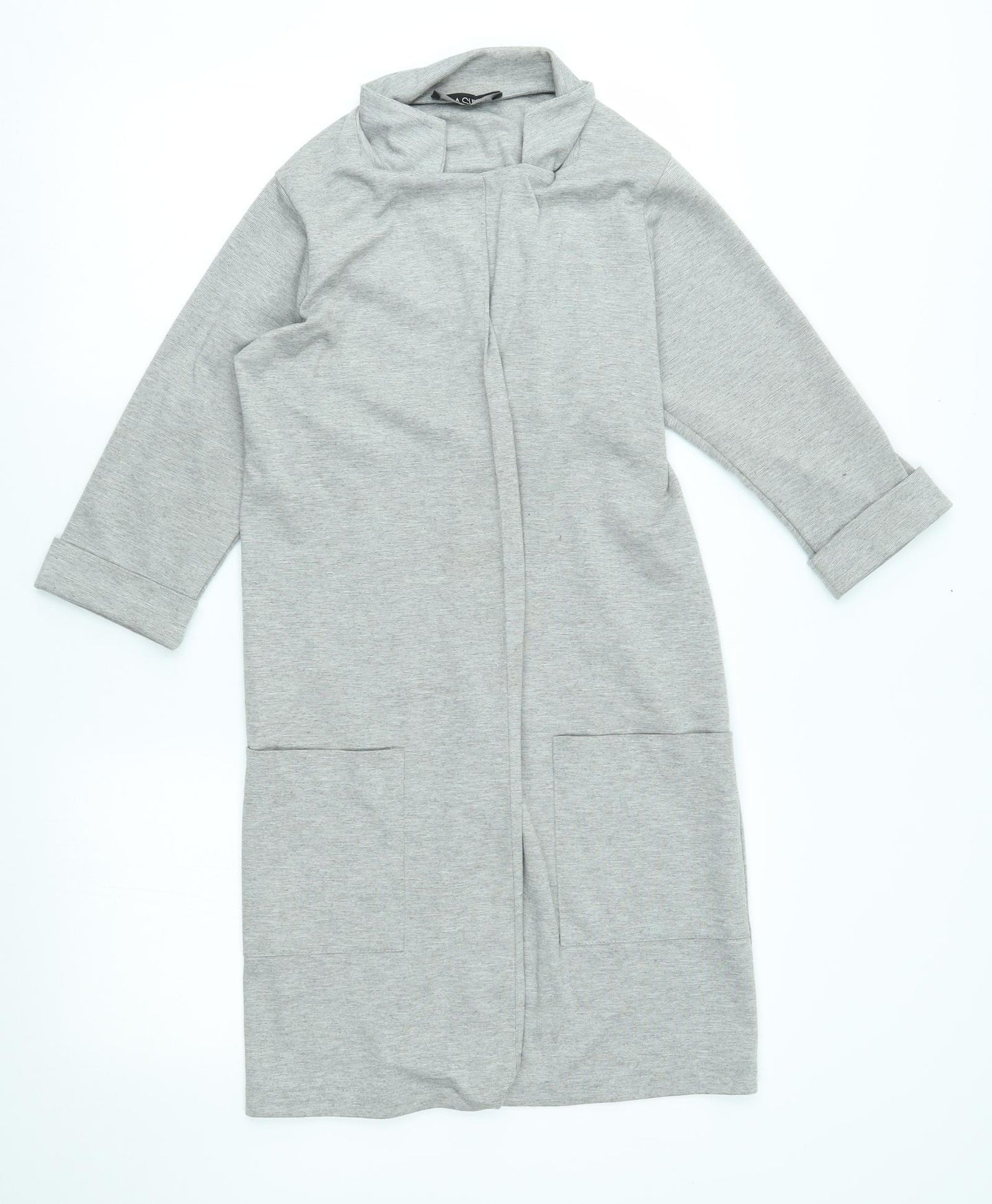 lasula Womens Grey   Cardigan Jumper Size 10