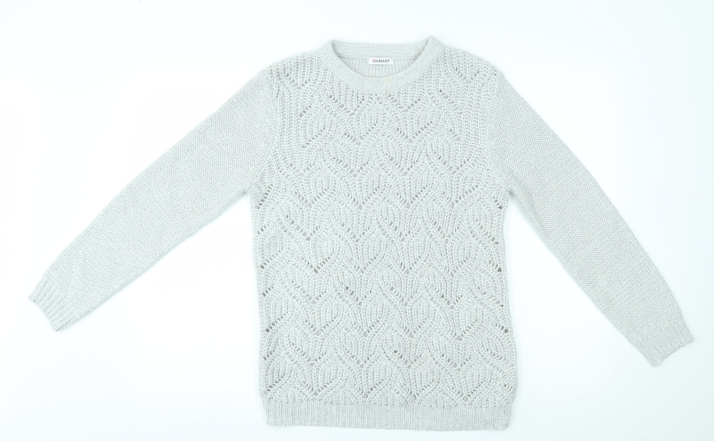 Damart Womens Grey   Pullover Jumper Size 10