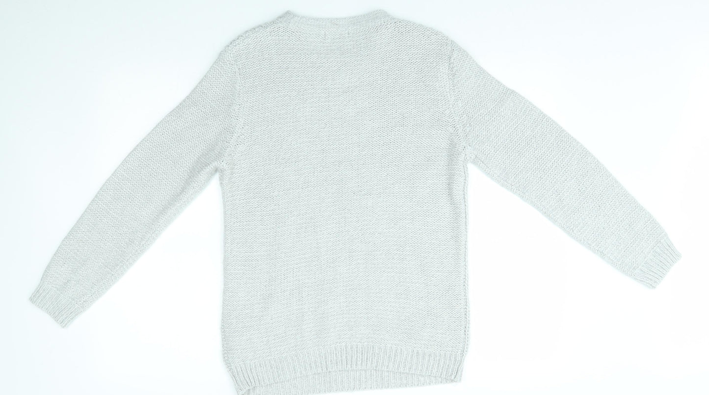 Damart Womens Grey   Pullover Jumper Size 10