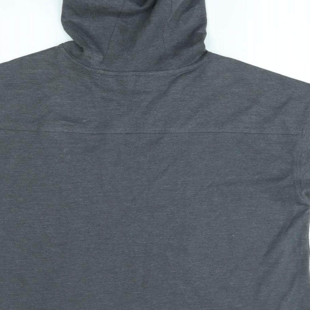 George Womens Grey   Pullover Hoodie Size L