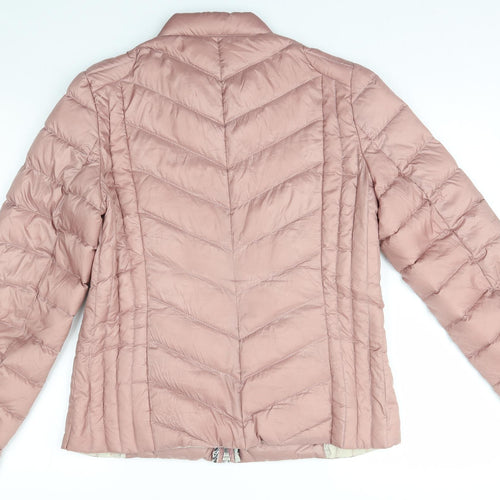 cero etage Womens Pink   Quilted Coat Size 10