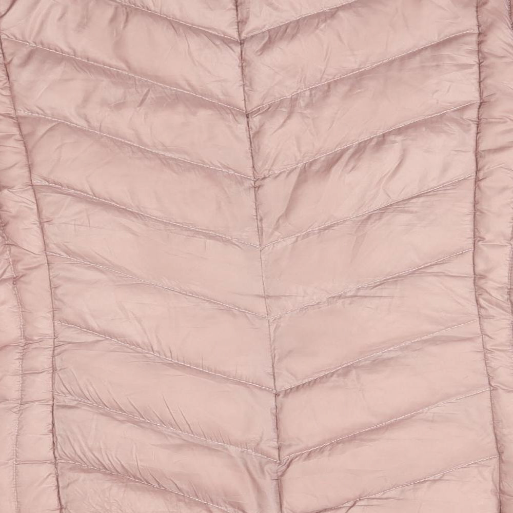 cero etage Womens Pink   Quilted Coat Size 10