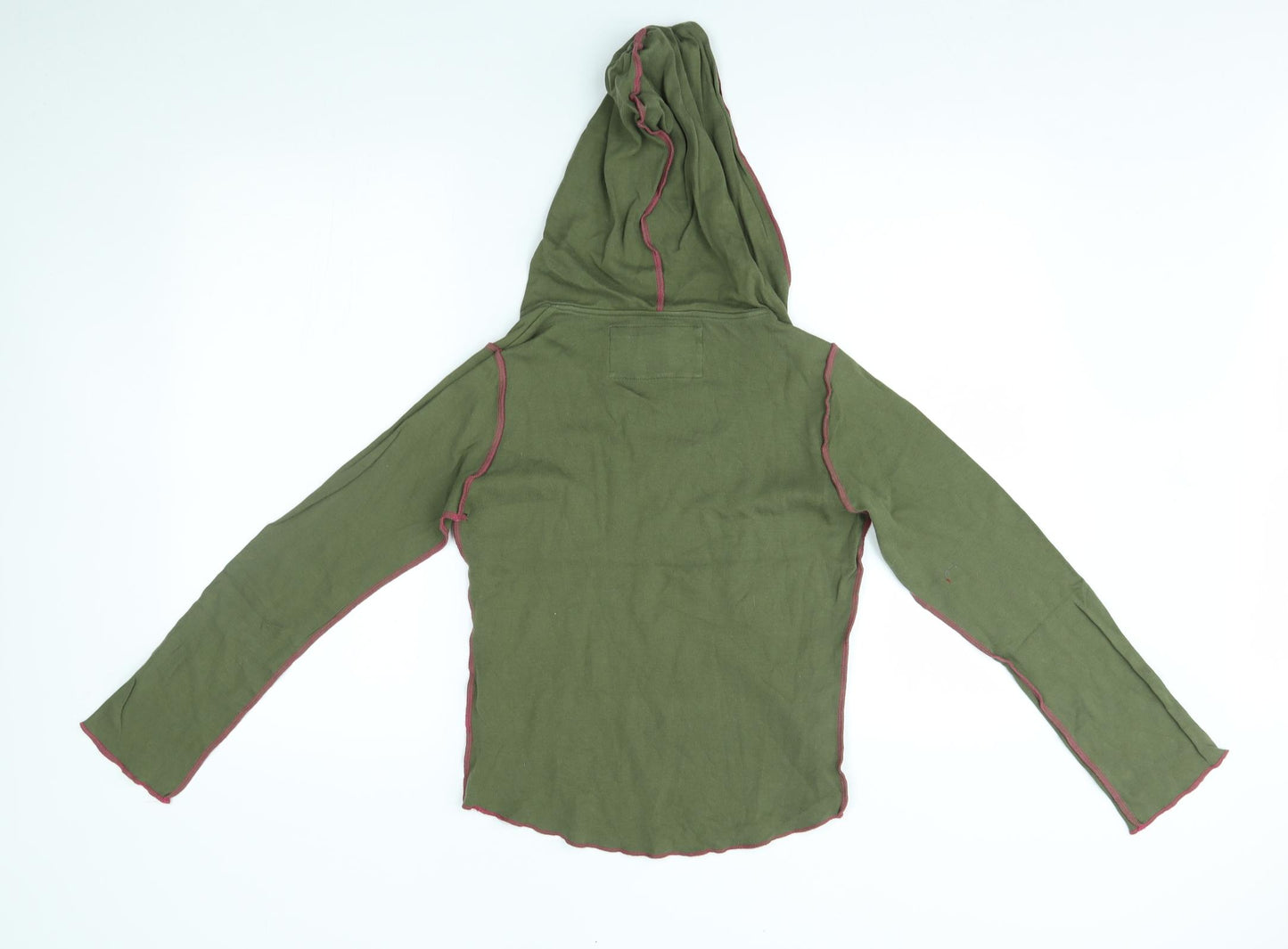 WOMbat Womens Green   Pullover Hoodie Size S