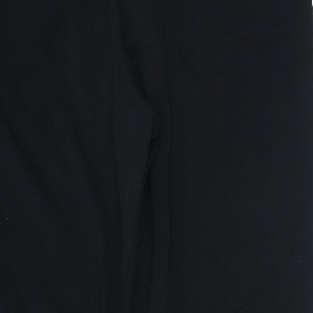 M&S Womens Black   Capri Trousers Size 16 L22 in