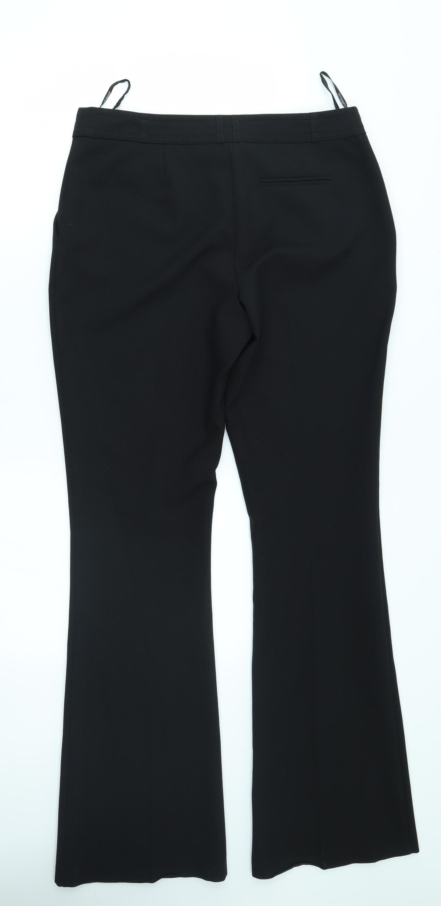 Atmosphere Womens Black    Suit Trousers Size 12 L32 in - flared