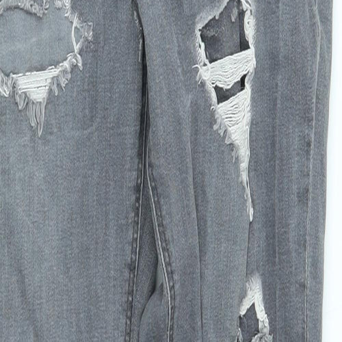 denim co Womens Grey   Straight Jeans Size 10 L28 in