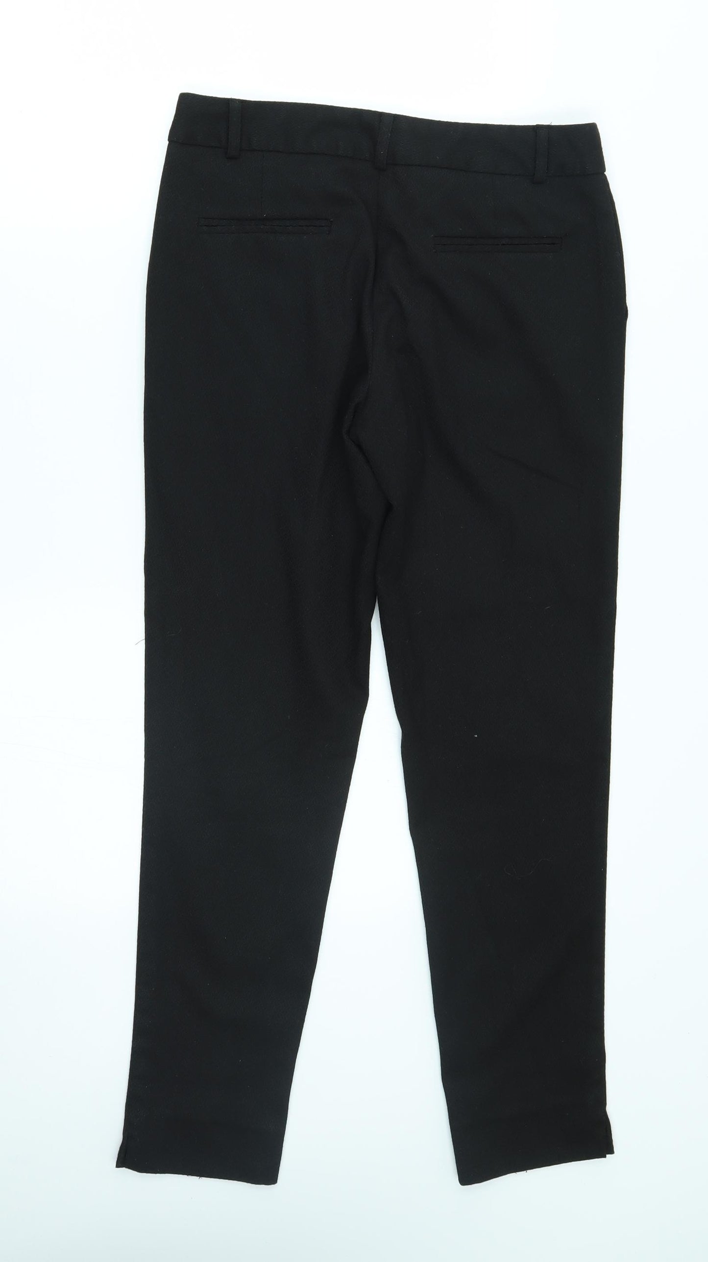 Warehouse Womens Black   Trousers  Size 10 L26 in -