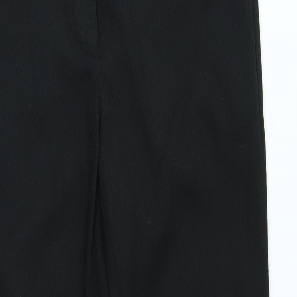 Warehouse Womens Black   Trousers  Size 10 L26 in -