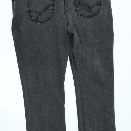 R Jeans Womens Grey   Straight Jeans Size 34 in L28 in