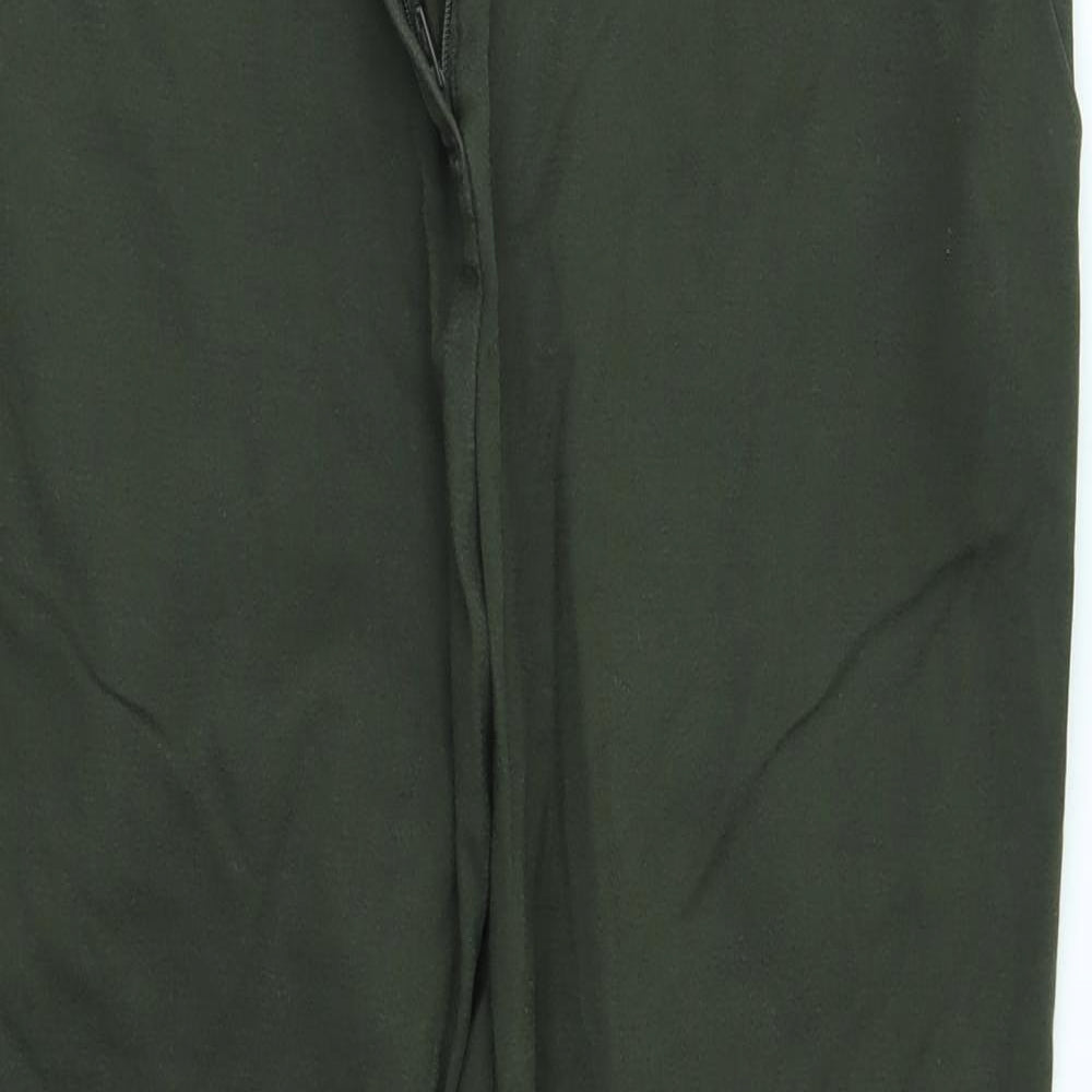 F&F Womens Green   Trousers  Size 14 L25 in