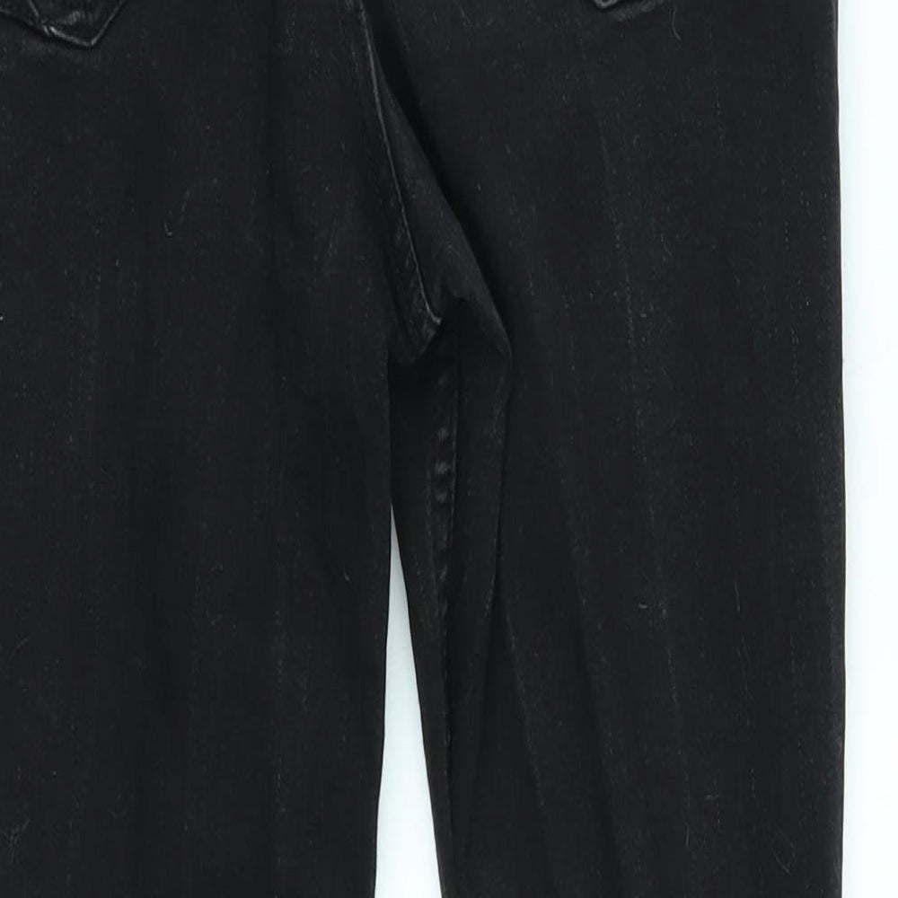 Nutmeg Womens Black   Skinny Jeans Size 14 L26 in