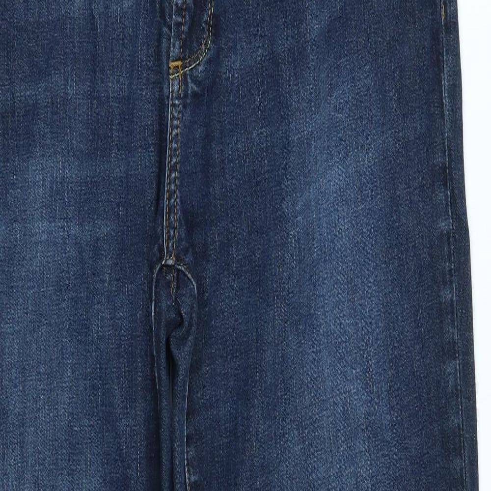 Preworn Womens Black   Bootcut Jeans Size 16 L29 in