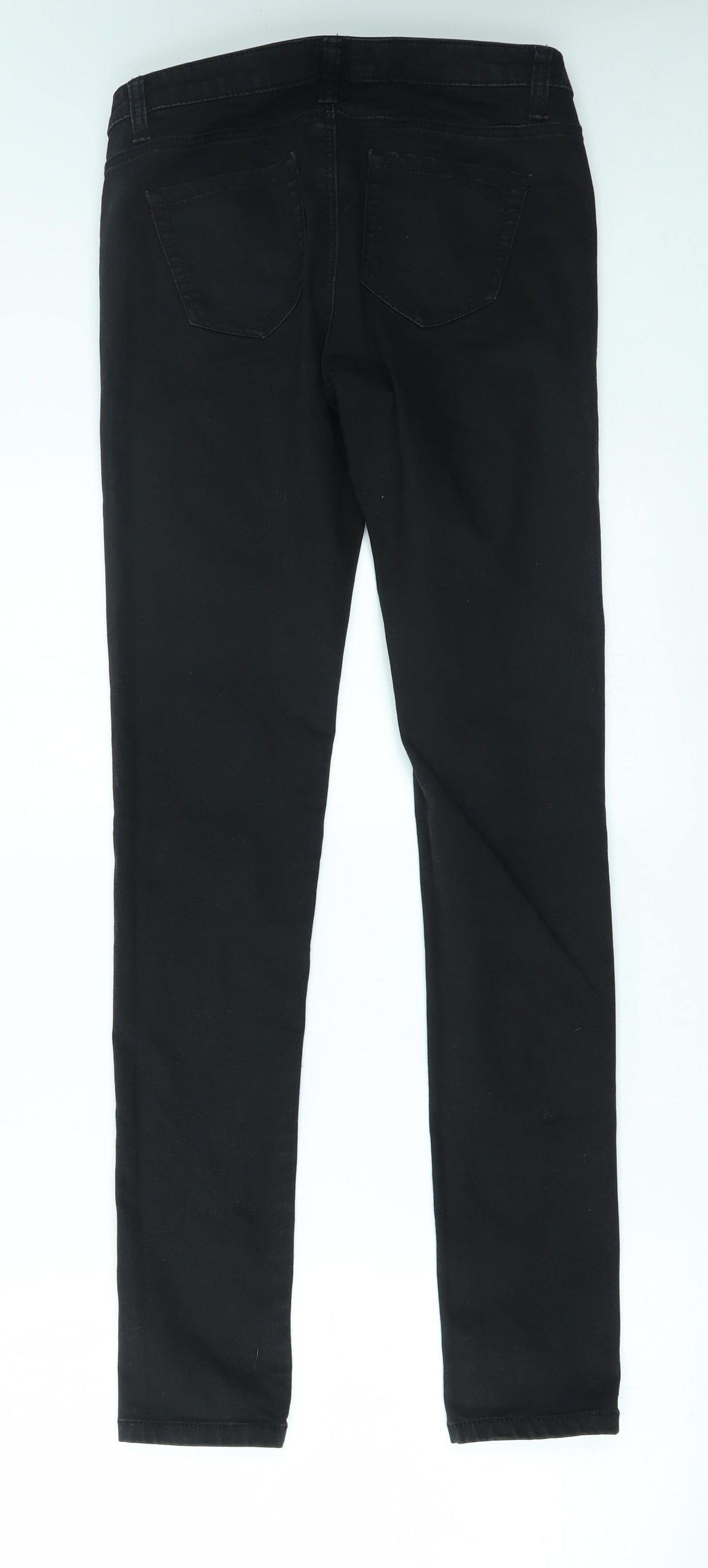 denim co Womens Black   Straight Jeans Size 8 L31 in