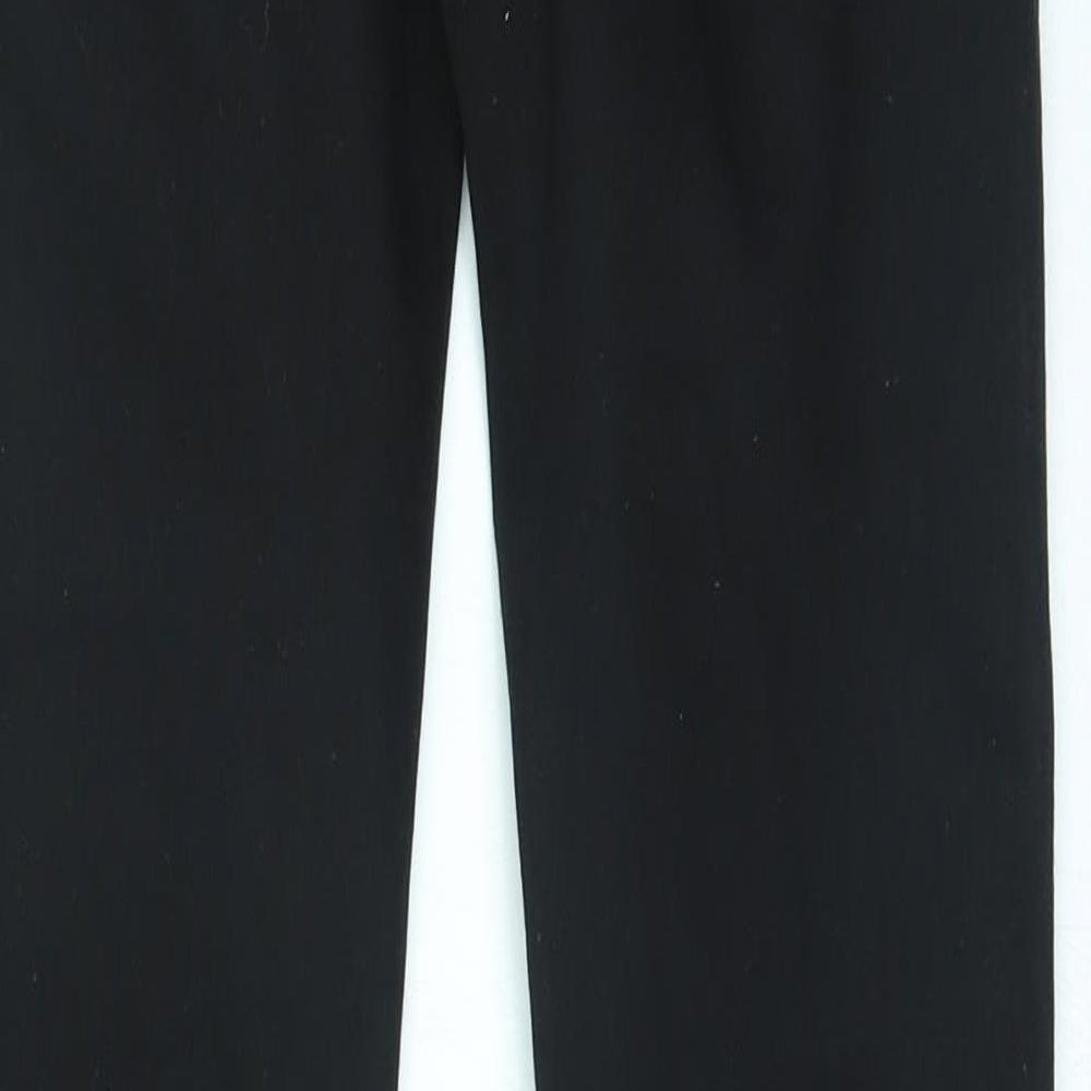 denim co Womens Black   Straight Jeans Size 8 L31 in