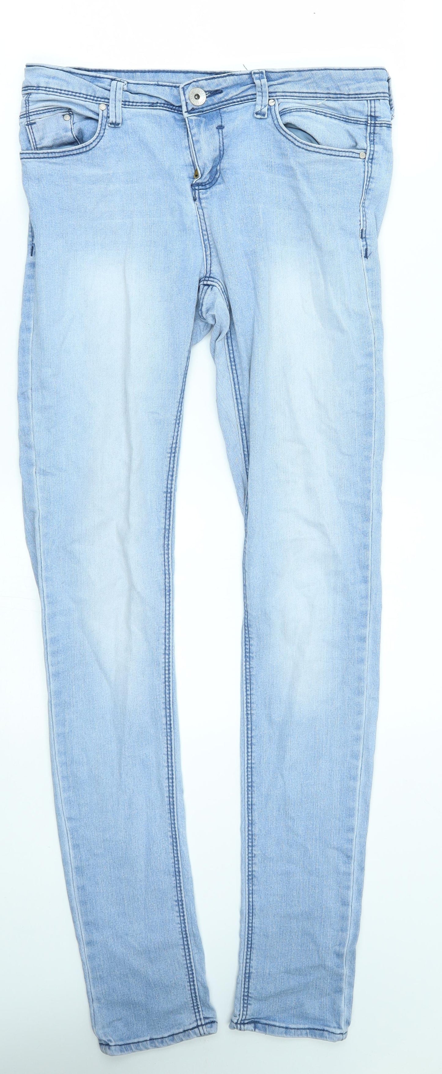 denim co Womens Blue   Straight Jeans Size 10 L33 in