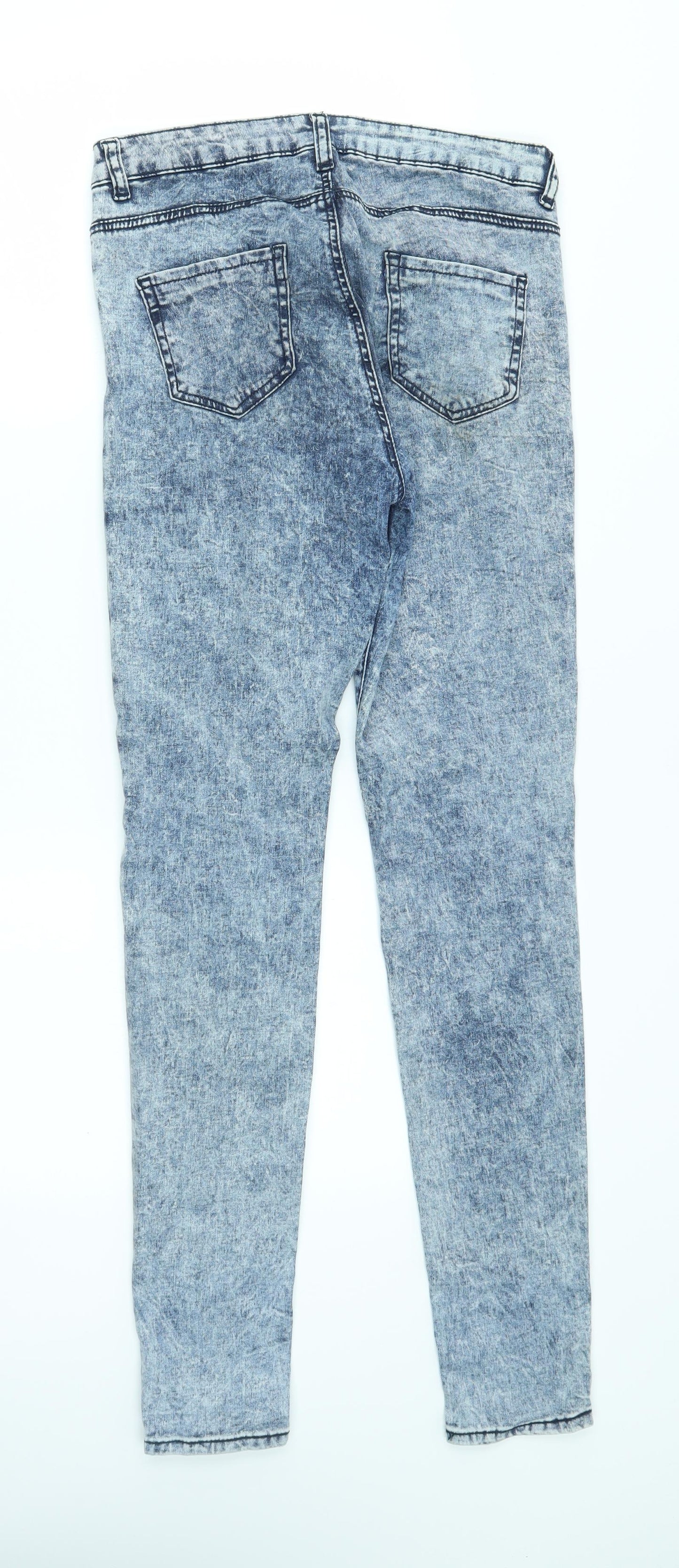 denim co Womens Blue   Straight Jeans Size 10 L30 in