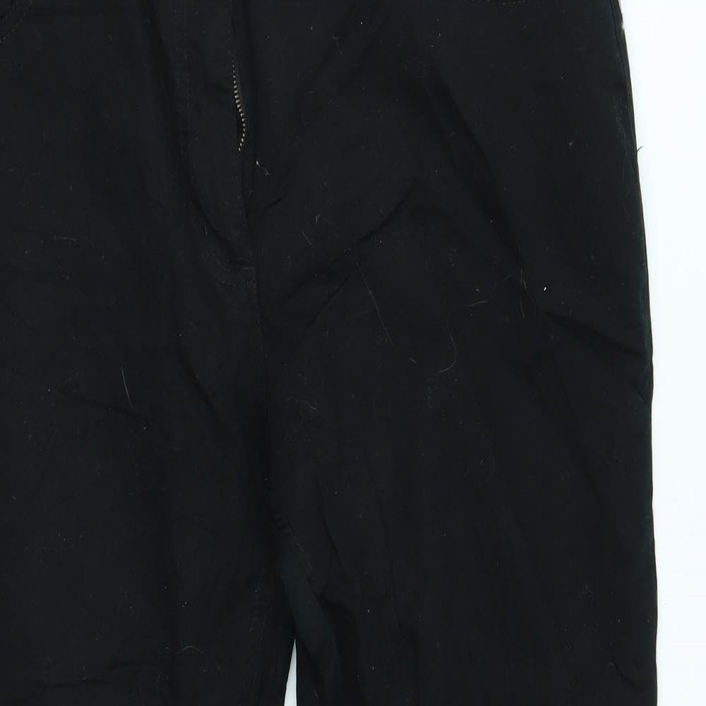 Identi Womens Black   Bootcut Jeans Size 46 in L32 in