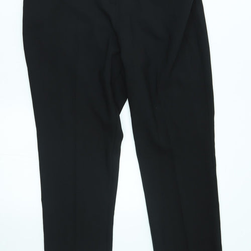 ASOS Womens Black    Suit Trousers Size 12 L27 in