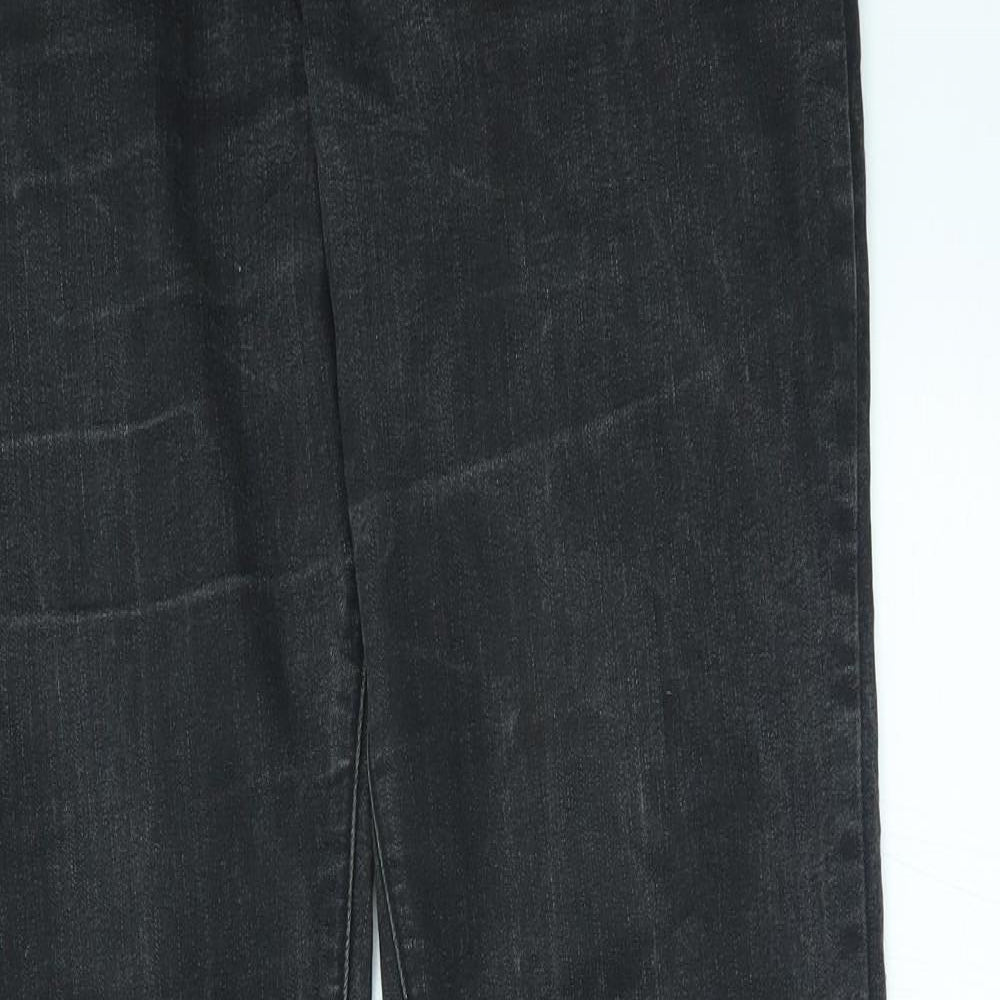 George Womens Grey   Bootcut Jeans Size 14 L31 in