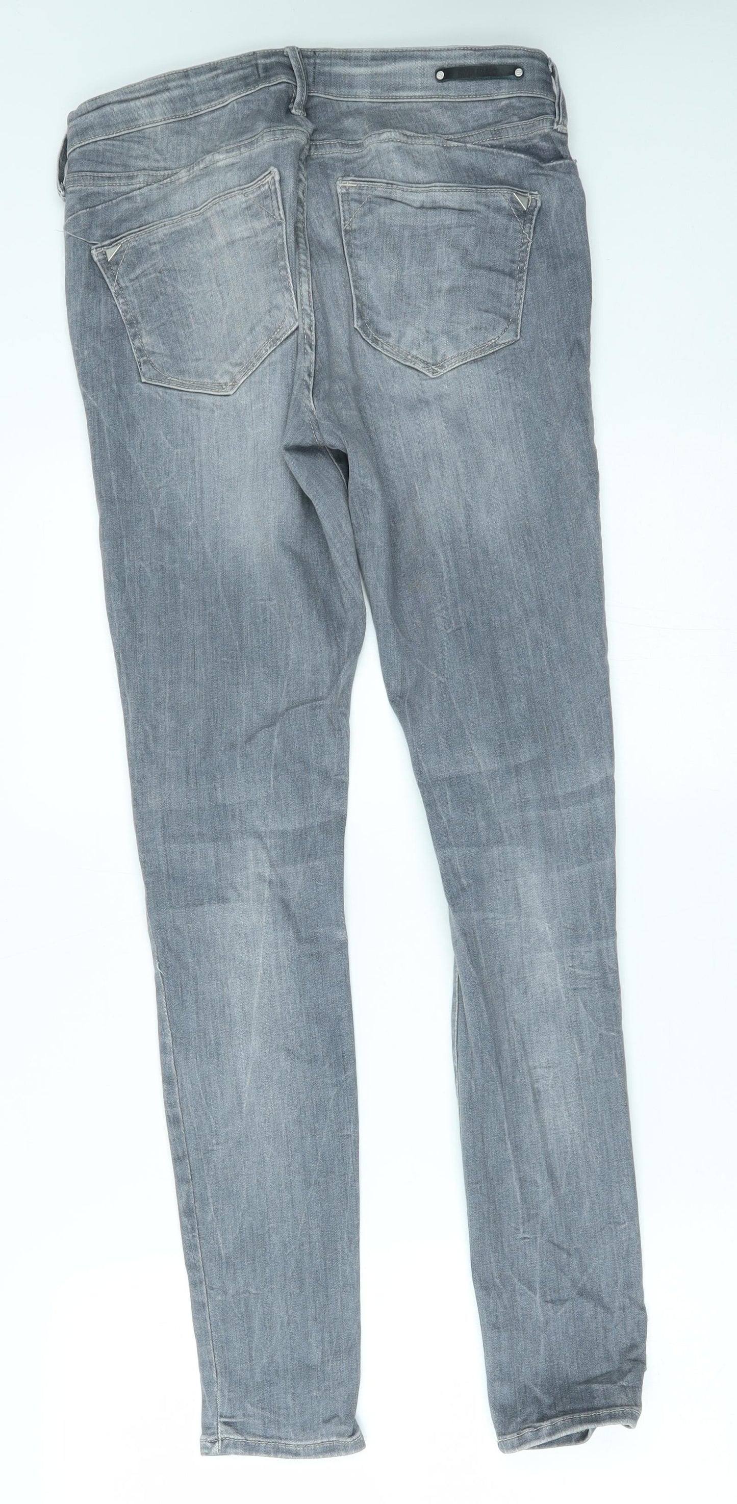 River Island Womens Grey   Skinny Jeans Size 12 L29 in
