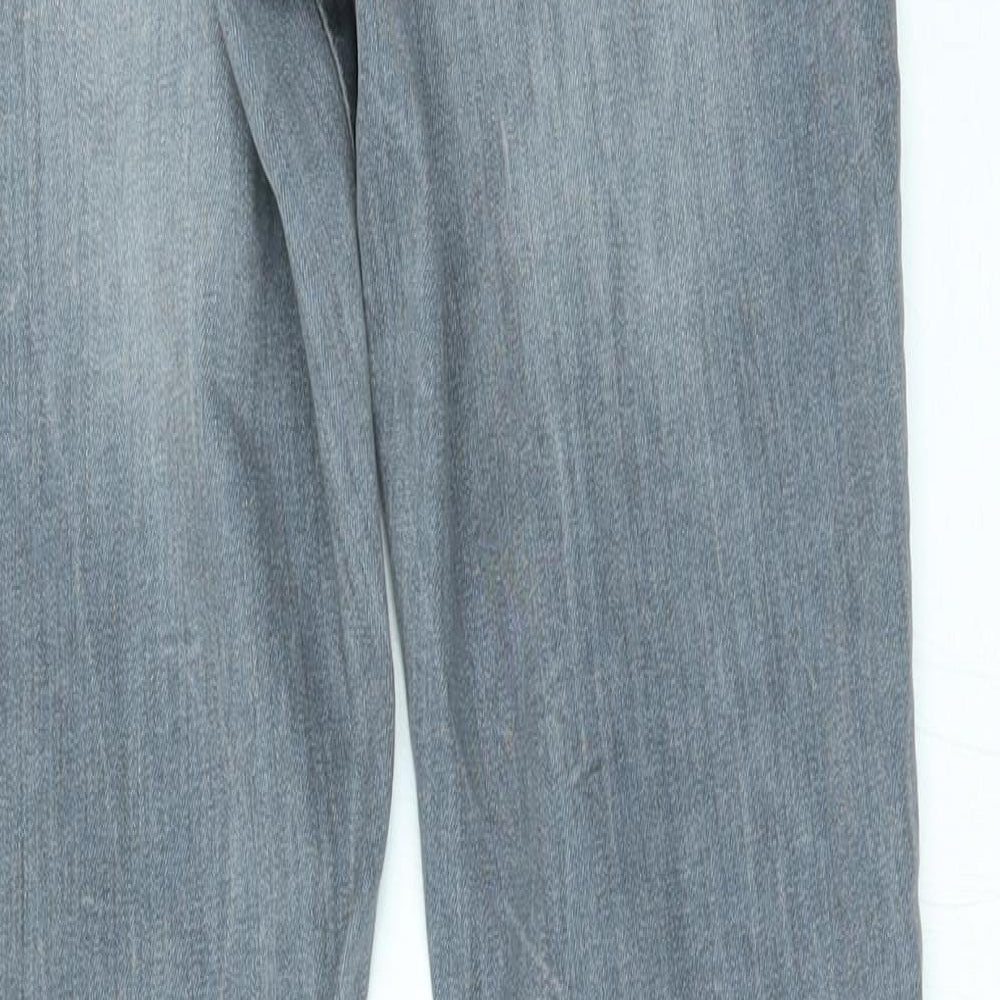 River Island Womens Grey   Skinny Jeans Size 12 L29 in