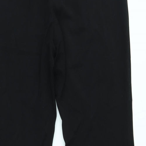 M&S Womens Black   Trousers  Size 14 L26 in