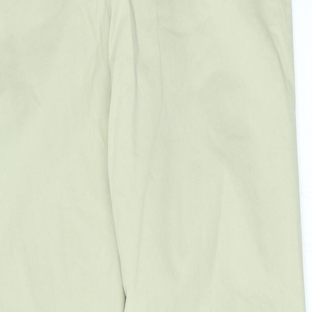 Papaya Womens Beige   Chino Trousers Size 12 L27 in