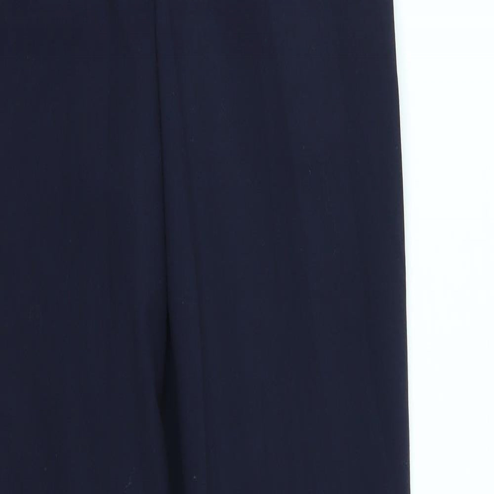 H&M Womens Blue   Trousers  Size 6 L29 in