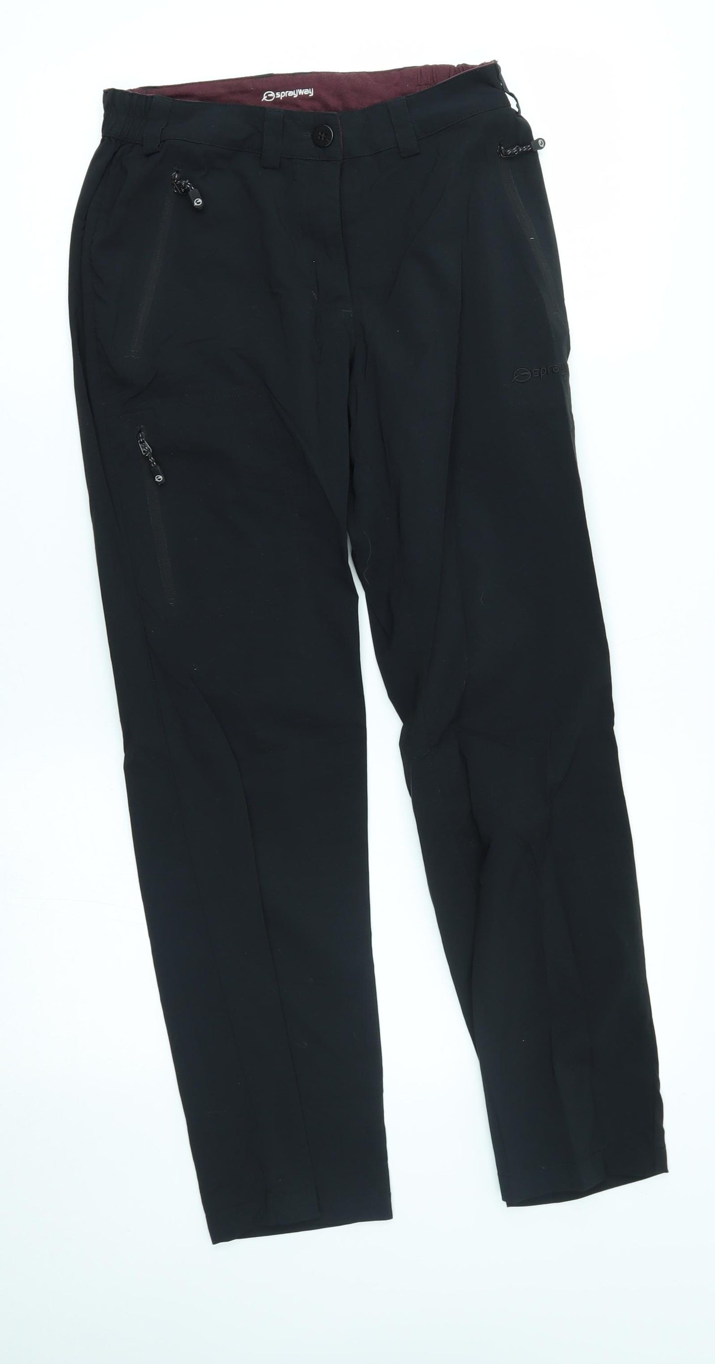 Sprayway Womens Black   Trousers  Size 28 L27 in