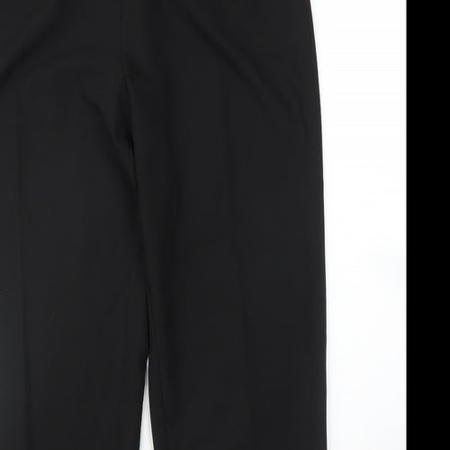 BM Womens Black   Rain Trousers Trousers Size 18 L25 in