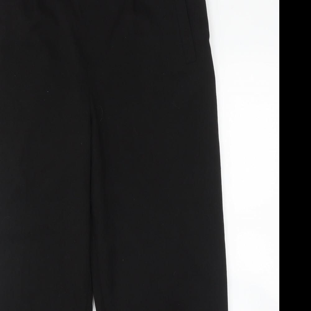 Eastex Womens Black   Trousers  Size 14 L25 in