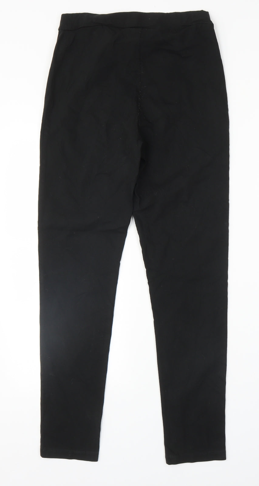 George Girls Black   Chino Trousers Size 15-16 Years