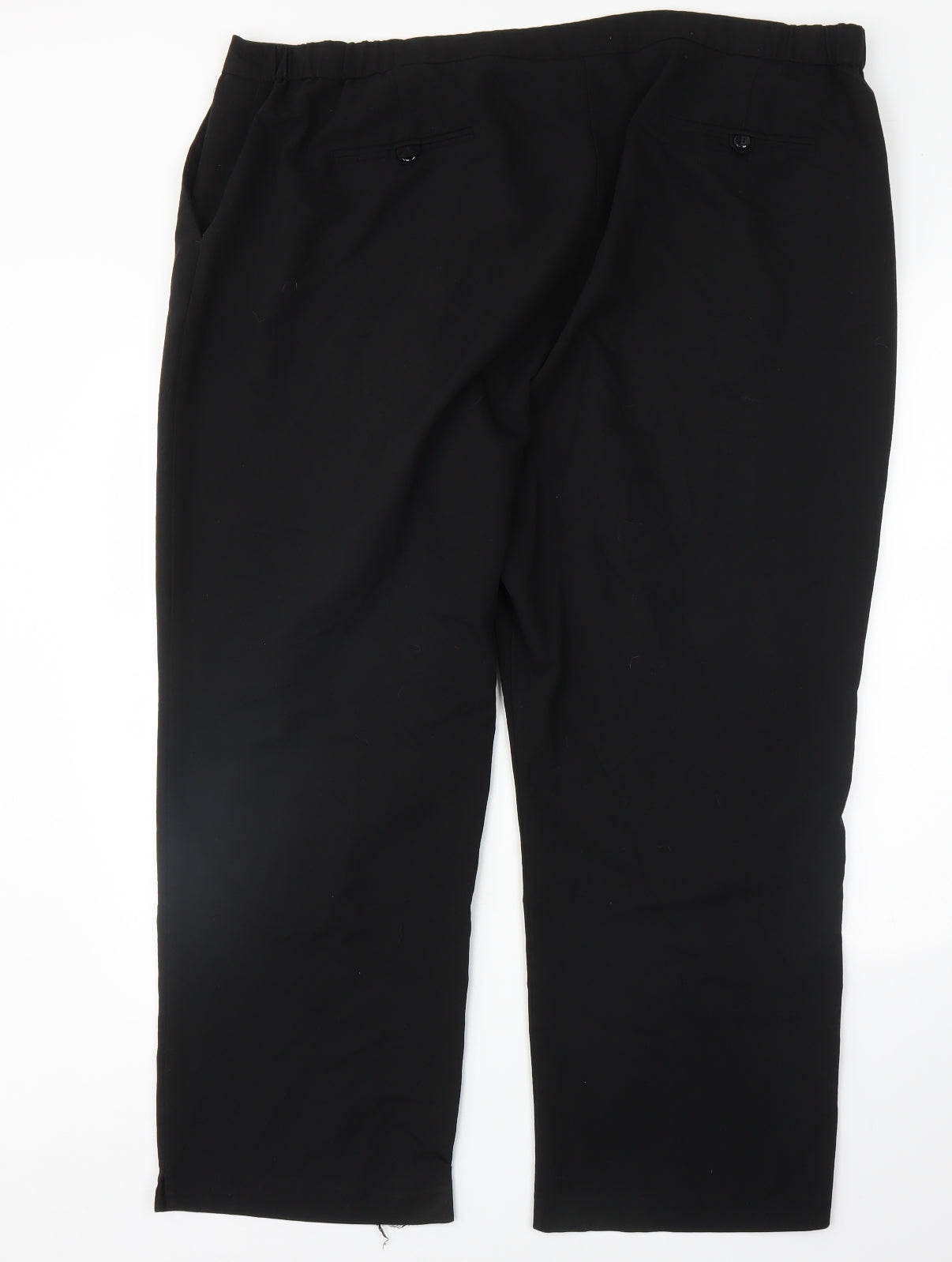 Tailored Womens Black   Trousers  Size 26 L27 in