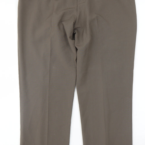 Mia Moda Womens Green   Trousers  Size 12 L28 in