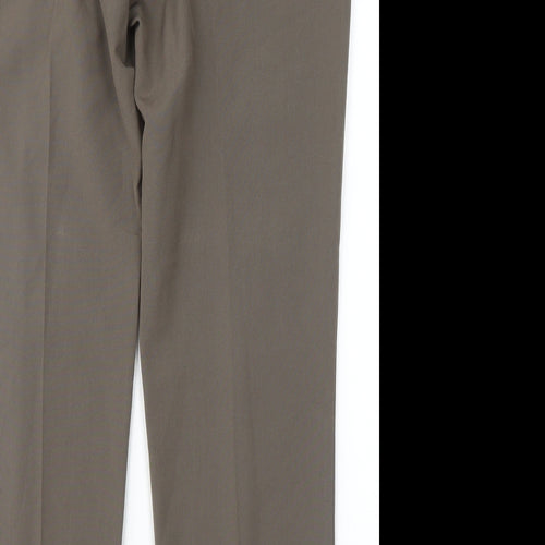 Mia Moda Womens Green   Trousers  Size 12 L28 in