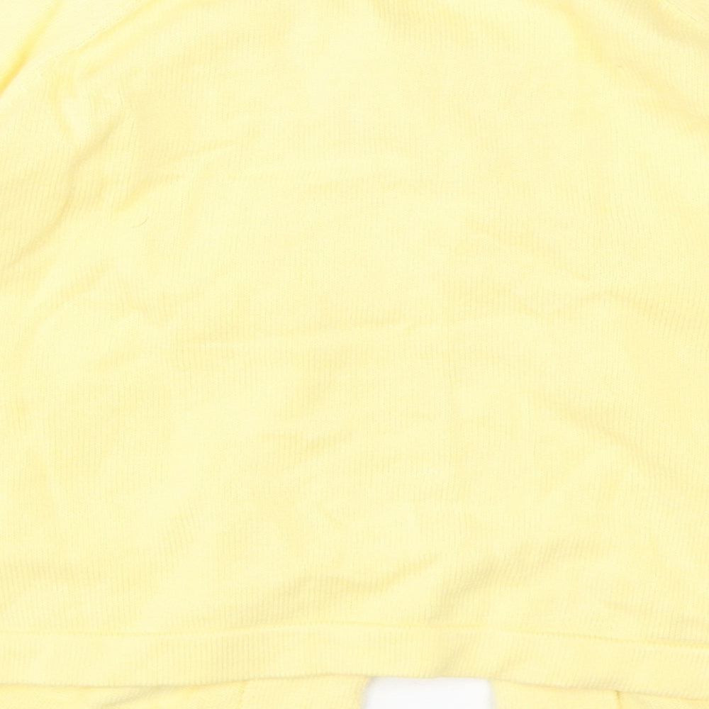 George Girls Yellow   Cardigan Jumper Size 4-5 Years