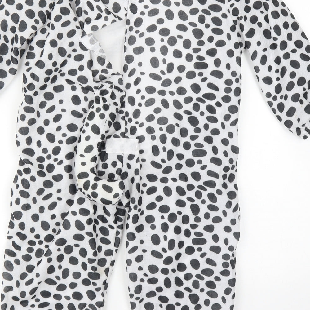 Preworn  Girls Multicoloured Animal Print  Coverall One-Piece Size 3 Years  - Fancy Dress