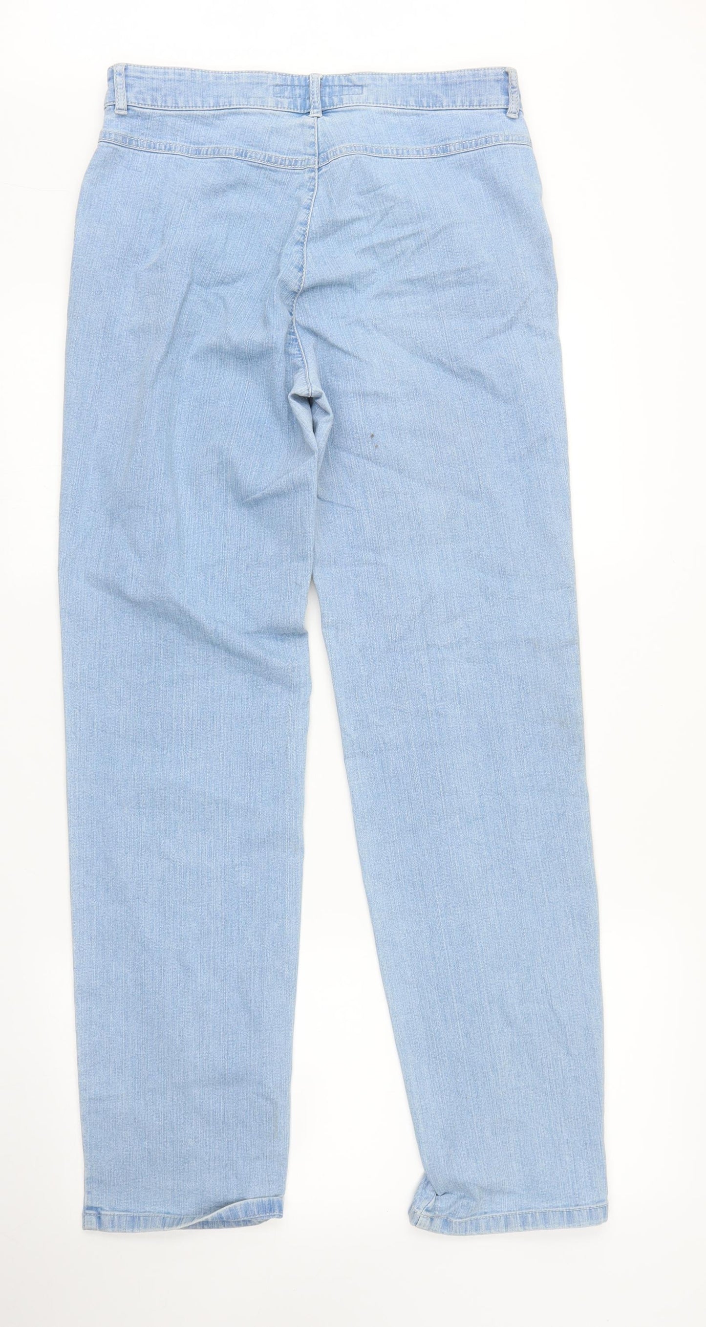 ZERRES Womens Black   Straight Jeans Size 12 L30 in