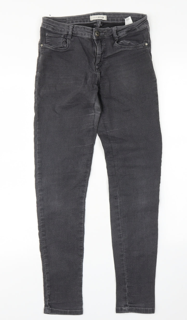 Denim Pimkie Womens Black   Skinny Jeans Size 8 L29 in