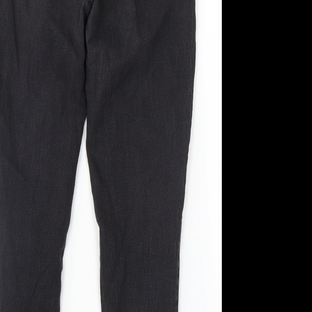 Denim Co Womens Black   Cropped Jeans Size 12 L26 in