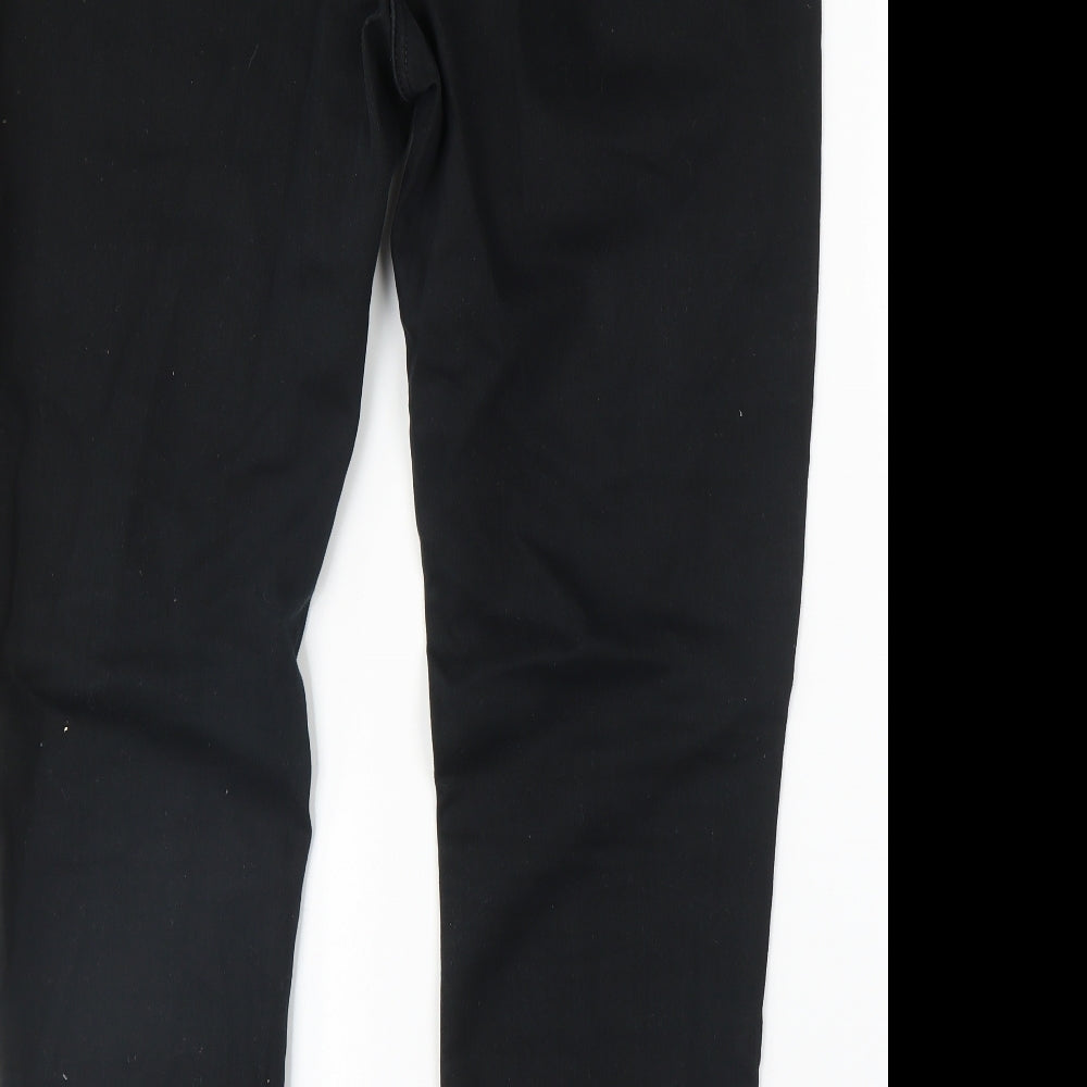 NEXT Womens Black   Straight Jeans Size 18 L29 in