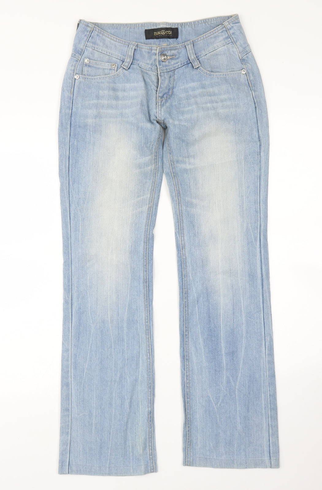Zukacci Womens Blue   Bootcut Jeans Size 30 in L30 in