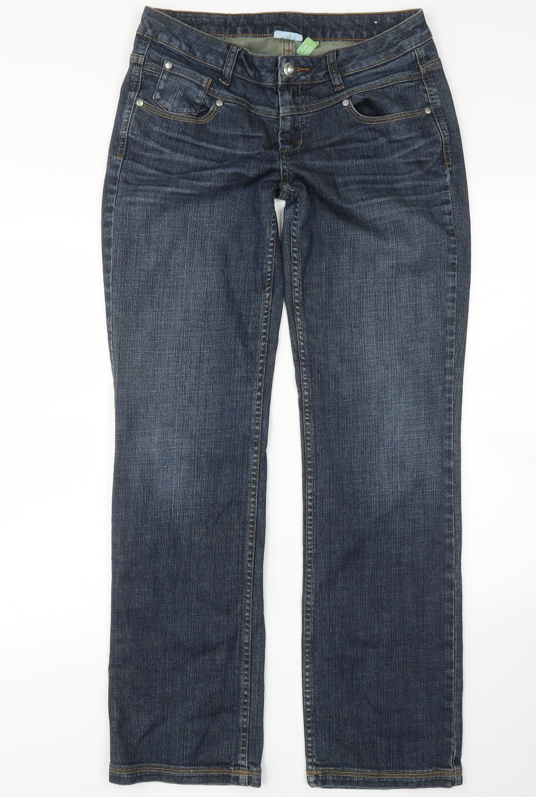 Street One Womens Blue   Straight Jeans Size 32 in L33 in