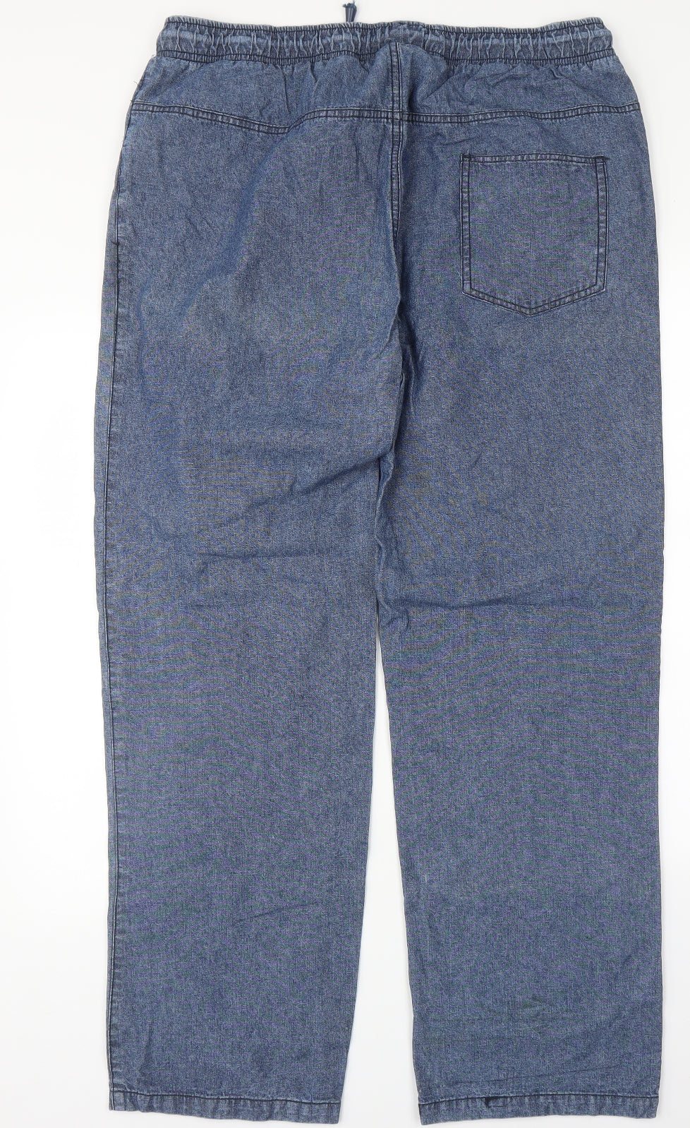 Preworn Womens Blue   Straight Jeans Size M L30 in
