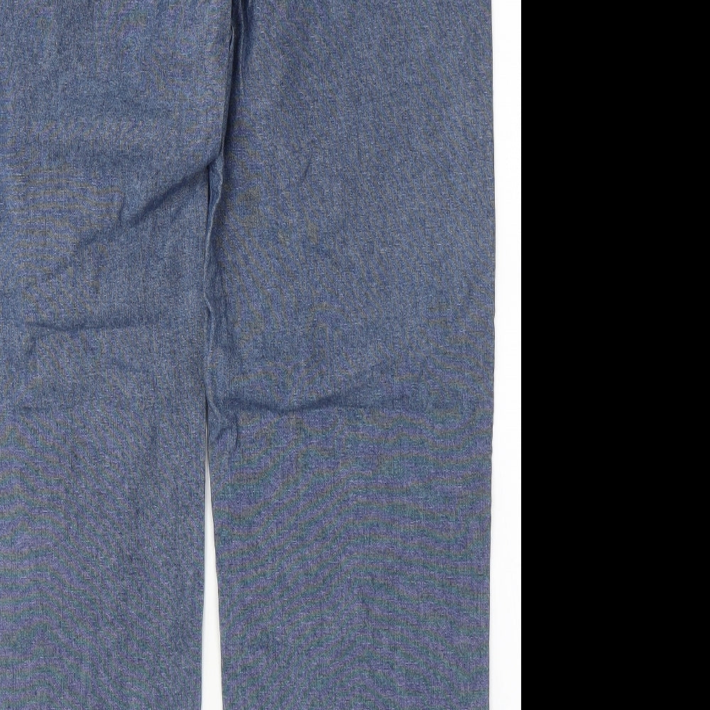 Preworn Womens Blue   Straight Jeans Size M L30 in