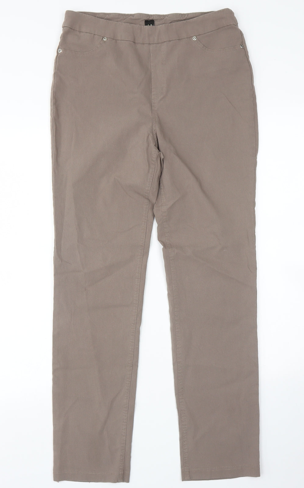 MarlaWynne Womens Brown   Jegging Jeans Size 14 L29 in