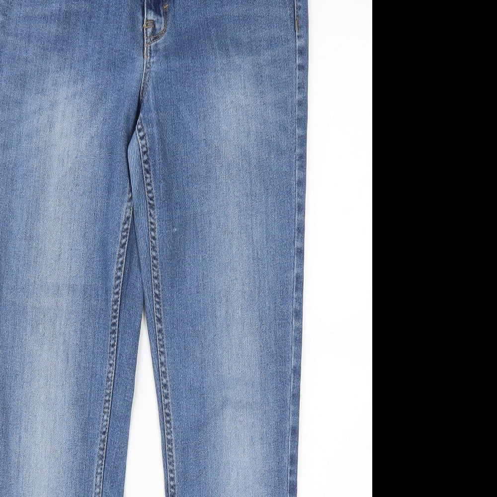NEXT Womens Blue   Skinny Jeans Size 12 L28 in